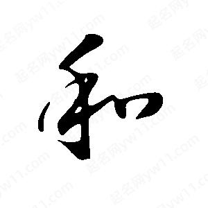 王世剛寫(xiě)的草字和